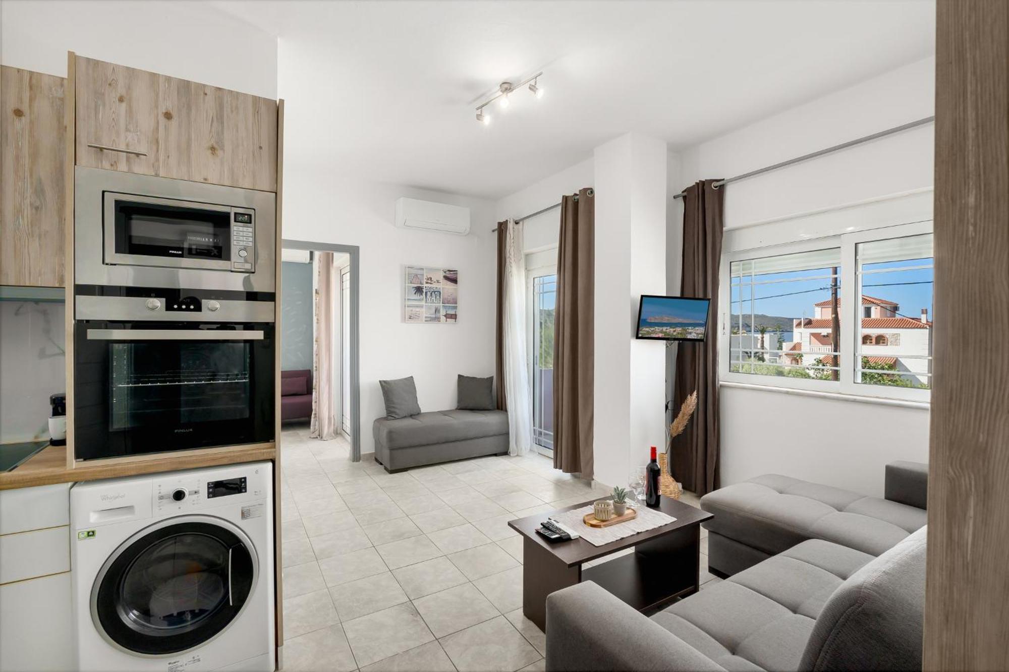 Nikos Apartments Agia Marina Exteriér fotografie